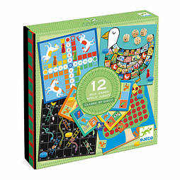 Набір класичних ігор 12 в 1 Djeco  DJ05218