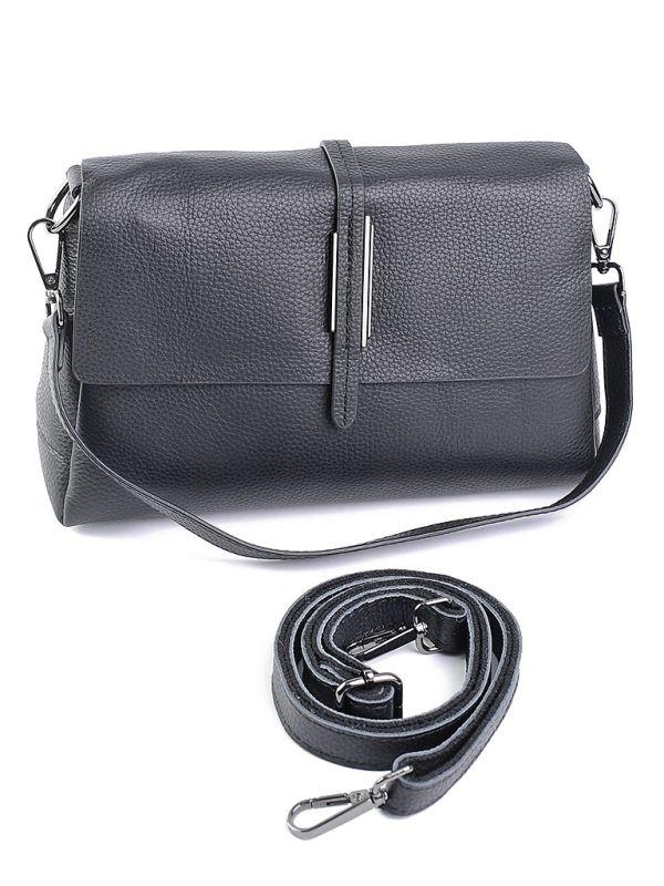 Сумка Женская кожа 99104 Black.Купити жіночі сумки гуртом і в роздріб із натуральної шкіри в Україні