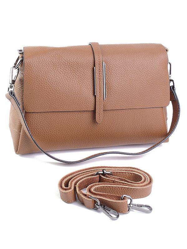 Сумка Женская кожа 99104 Brown.Купити жіночі сумки гуртом і в роздріб із натуральної шкіри в Україні, фото 1