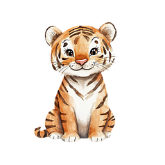 Ростова фігура - Тигреня ( 60х42см )