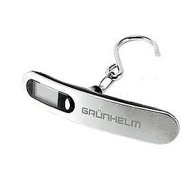 Торгові ваги-кантер Grunhelm GSC-07 до 50 кг компактні електронні з РК-дисплеєм і функцією пам’яті ваги