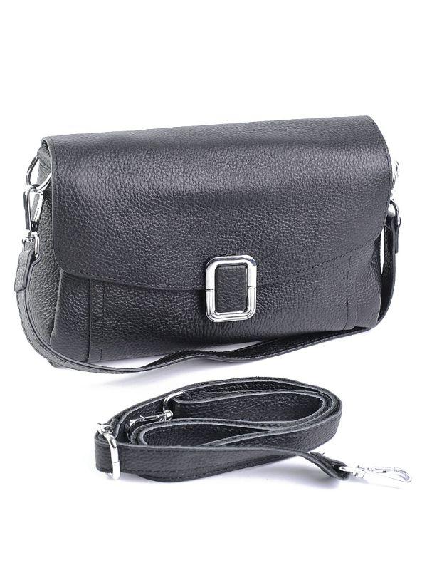 Сумка Женская кожа 93055 Black.Купити жіночі сумки гуртом і в роздріб із натуральної шкіри в Україні, фото 1