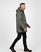 Куртка чоловіча зимова на хутрі темно-зелена (TE301), фото 3