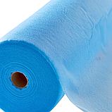 Простирадло одноразове спанбонд Рожева блондинка Білий/Рожевий/Чорний/Черний/блакитний 20 г/м2 0.8х100 м 1 рул Одноразові простира, фото 6