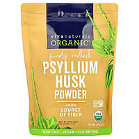 Viva Naturals, порошок із лушпиння органічного подорожника, 680 г (24 унції)