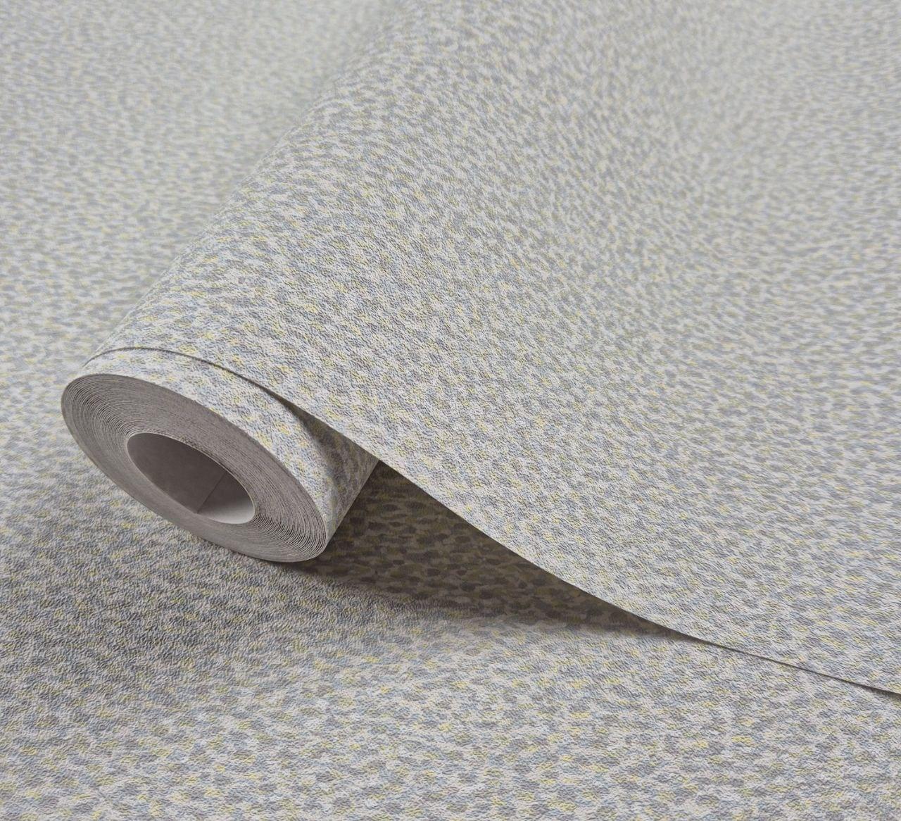 Шпалери вінілові на флізеліні 0.53 × 10.05 м Marburg 81980, сіро-бежеві — для спальні, вітальні, коридору, фото 1