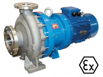 Хімічний насос вибухозахищений CN-MAG M 32-250 CC Eex-dIIB для азотної кислоти 98%
