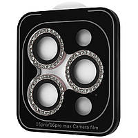 Захист камери Proove VS1 для iPhone 16 Pro 16 Pro Max пустельний титан Desert Titanium скло 9H