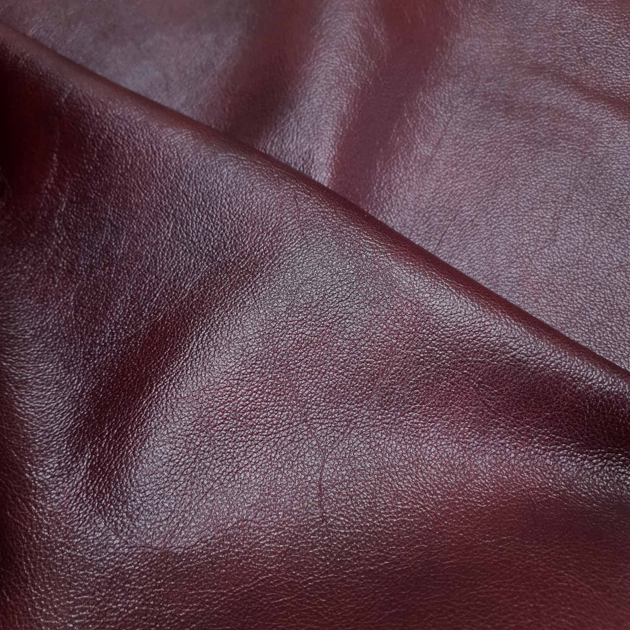 Меблева шкіра Гладка, Бордова, фото 1