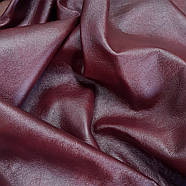 Меблева шкіра Гладка, Бордова, фото 3