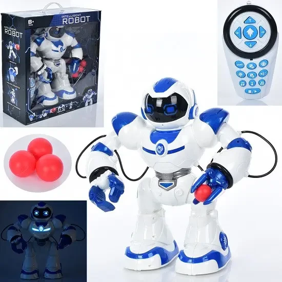 Робот трансформер J1039A з дистанційним керуванням, що ходить, танцює та стріляє