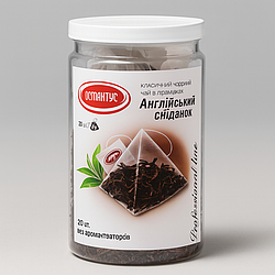 Чорний чай цейлонський класичний аромат “Англійський сніданок” у пірамідках 20×2 г