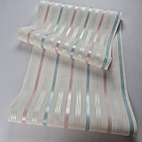 Шпалери вінілові на флізеліні 0.53×10.05 м Marburg 81977,молочні для спальні, фото 6