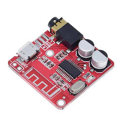 Модуль аудіо Bluetooth 5.0 стерео 3Вт 3.7-5В AUX, XY-BT-MINI