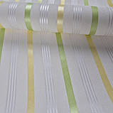 Шпалери вінілові на флізеліні 0.53 × 10.05 м Marburg 81976, білий для спальні, дитячої, вітальні, фото 5