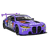Машинка металева АВТОПРОМ BMW M4 GT3, 1:24, моделька bmw, фото 3