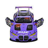 Машинка металева АВТОПРОМ BMW M4 GT3, 1:24, моделька bmw, фото 5