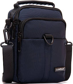 Сумка чоловіча Lanpad на плече синя