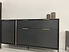Комод Perfect Home Ларс / Lars 3-дверний з 2 шухлядами 3D2S/153 Антрацит (PFH-091021), фото 10