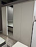 Шафа для одягу Perfect Home Даст / Dast 4-дверна з дзеркалом 4D/220 Беж (PFH-091011), фото 8