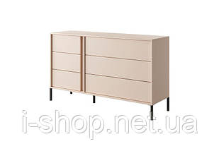 Комод Perfect Home Даст / Dast з 6 шухлядами 6S/138 Беж (PFH-091008), фото 4