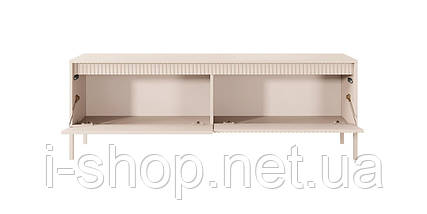 Тумба під телевізор Perfect Home Сенсо / Senso 2-дверна 2D/153 Беж (PFH-091109), фото 2