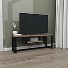 Тумба під телевізор лофт ТВЛ-5. Тумбочка для ТВ техніки loft полиця підставка. Меблі у вітальню