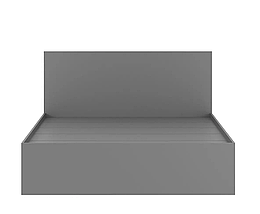 Ліжко Light 160*200 см графіт ТМ ARTinHEAD, фото 4