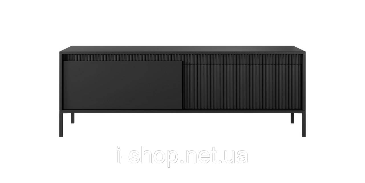 Тумба під телевізор Perfect Home Сенсо / Senso 2-дверна 2D/153 Чорний (PFH-091137)