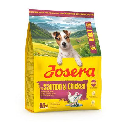 Сухий корм для собак малих порід Josera (Йозера ) Mini Adult Salmon & Chicken з лососем та куркою 5*900 г, фото 1