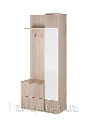 Передпокій з дзеркалом Perfect Home Грін / Green 3-дверний Дуб сонома (PFH-091310), фото 3