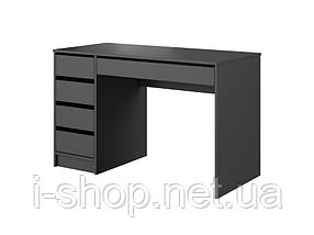 Стіл туалетний письмовий Perfect Home Ада / Ada 5S/120 з 5 шухлядами Антрацит (PFH-091308), фото 5