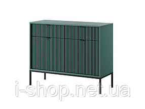 Комод Perfect Home Нова / Nova 2-дверний з 2 шухлядами і чорними ніжками KSZ104 Лабрадор (PFH-091500), фото 4