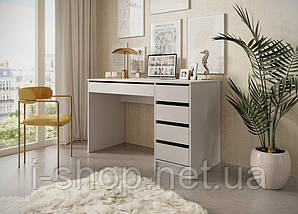 Стіл туалетний письмовий Perfect Home Ада / Ada 5S/120 з 5 шухлядами Кашемір (PFH-091309), фото 2