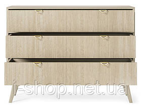 Комод Perfect Home Форест / Forest KSZ106 з 3 шухлядами Беж пісочний/ялиця сканді (PFH-091481), фото 2