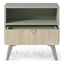 Тумба приліжкова Perfect Home Форест / Forest S54 з 1 шухлядою Евкаліпт/ялиця сканді (PFH-091473), фото 2