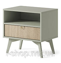 Тумба приліжкова Perfect Home Форест / Forest S54 з 1 шухлядою Евкаліпт/ялиця сканді (PFH-091473), фото 5
