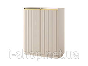 Комод високий Perfect Home Роял / Royal KW104 2-дверний Бежевий (PFH-091287), фото 4