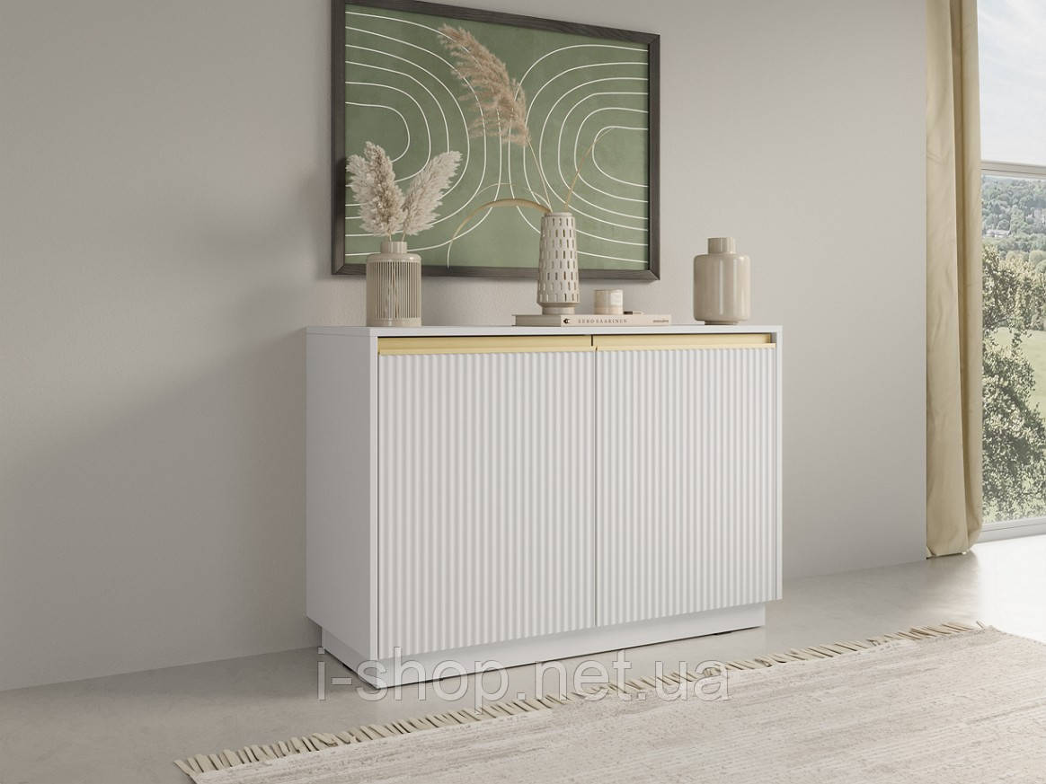 Комод Perfect Home Роял / Royal K104 2-дверний Білий (PFH-091290)