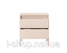 Тумба приліжкова Perfect Home Сенсо / Senso 2S/53 з 2 шухлядами Беж (PFH-092035), фото 5