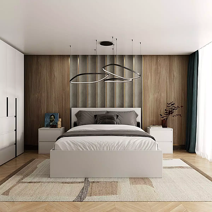 Ліжко Light 160*200 см білий ТМ ARTinHEAD, фото 1