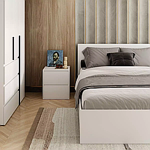 Ліжко Light 160*200 см білий ТМ ARTinHEAD, фото 3