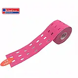 Кінезіо тейп з перфорацією Kindmax Punch 5см х 5м Бавовняні кінезіологічні тейпи Кінезіо тейпи для тіла, фото 5