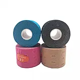 Кінезіо тейп з перфорацією Kindmax Punch 5см х 5м Бавовняні кінезіологічні тейпи Кінезіо тейпи для тіла, фото 6