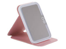 Привело підсвічується макіяж дзеркало, що замикається ручне дзеркало в разі