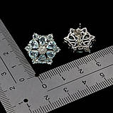 Сережки. Натуральний топаз. Срібло 925., фото 3