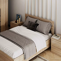 Ліжко Light 160*200 см дуб сонома ТМ ARTinHEAD, фото 2