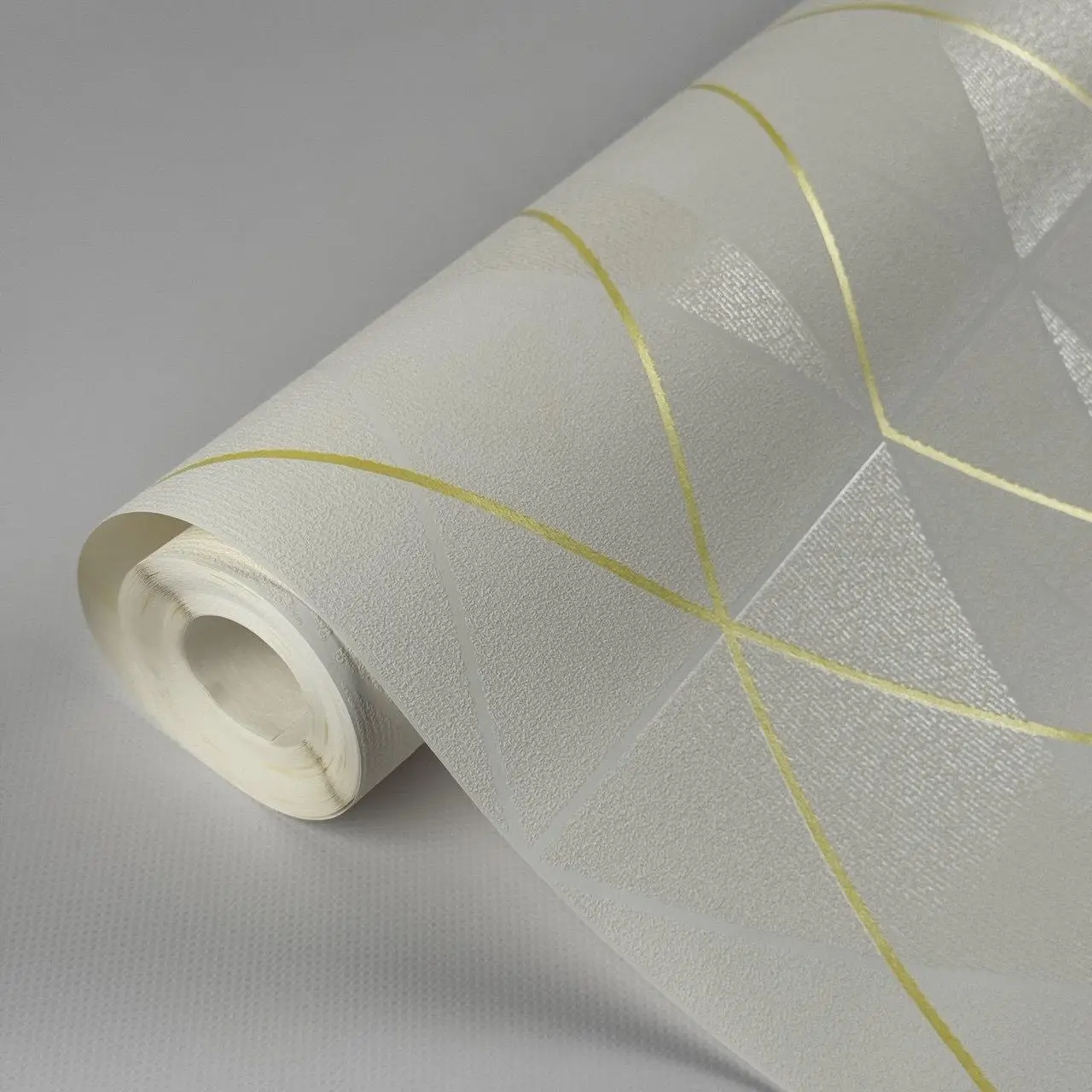 🤎 Шпалери вінілові на флізеліні 0.53 × 10.05 м Marburg 81974, бежеві — для спальні, вітальні, коридору, фото 1