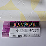 Шпалери вінілові на флізеліні 0.53 × 10.05 м Marburg 81973, біло-жовті — для спальні, кухні, дитячої, фото 6