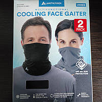 Баф-горловик, багатофункціональна пов'язка Arctic Cool Cooling Face Gaiter (сірий/чорний)